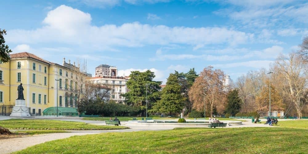 milan must-see attractions, Montanelli gardens and Buenos Aires street milan must-see attractions, Montanelli gardens and Buenos Aires street
